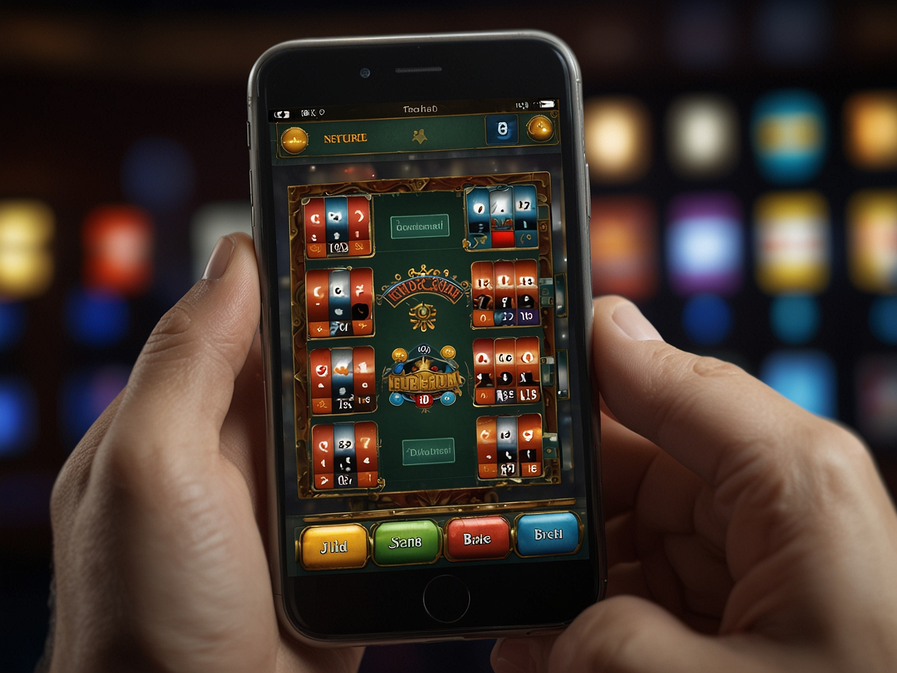PpVip Casino mobile website on smartphone